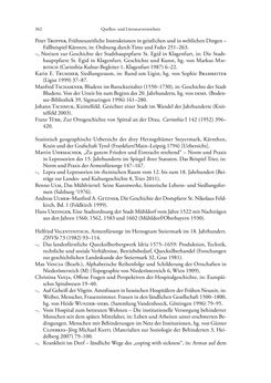 Bild der Seite - 362 - in Spital als Lebensform - Österreichische Spitalordnungen und Spitalinstruktionen der Neuzeit, Band 1