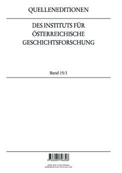 Image of the Page - Einband hinten - in Spital als Lebensform - Österreichische Spitalordnungen und Spitalinstruktionen der Neuzeit, Volume 1