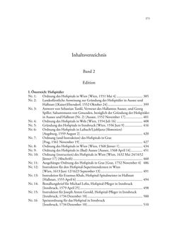 Bild der Seite - 373 - in Spital als Lebensform - Österreichische Spitalordnungen und Spitalinstruktionen der Neuzeit, Band 2