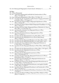Bild der Seite - 381 - in Spital als Lebensform - Österreichische Spitalordnungen und Spitalinstruktionen der Neuzeit, Band 2