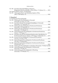 Bild der Seite - 383 - in Spital als Lebensform - Österreichische Spitalordnungen und Spitalinstruktionen der Neuzeit, Band 2