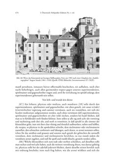 Image of the Page - 474 - in Spital als Lebensform - Österreichische Spitalordnungen und Spitalinstruktionen der Neuzeit, Volume 2