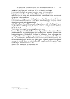 Image of the Page - 725 - in Spital als Lebensform - Österreichische Spitalordnungen und Spitalinstruktionen der Neuzeit, Volume 2