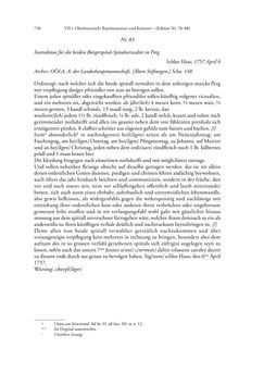 Image of the Page - 738 - in Spital als Lebensform - Österreichische Spitalordnungen und Spitalinstruktionen der Neuzeit, Volume 2