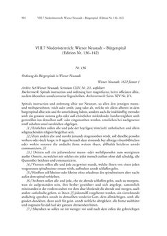 Image of the Page - 902 - in Spital als Lebensform - Österreichische Spitalordnungen und Spitalinstruktionen der Neuzeit, Volume 2