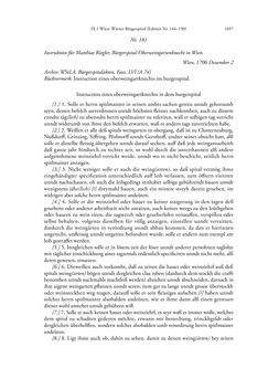 Image of the Page - 1037 - in Spital als Lebensform - Österreichische Spitalordnungen und Spitalinstruktionen der Neuzeit, Volume 2