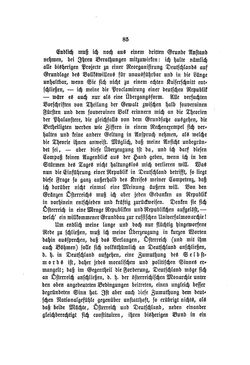 Image of the Page - 85 - in Österreichs Staatsidee