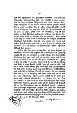 Image of the Page - 98 - in Österreichs Staatsidee