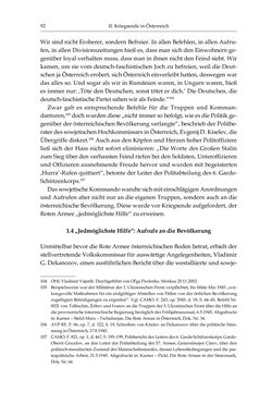 Image of the Page - 92 - in Stalins Soldaten in Österreich - Die Innensicht der sowjetischen Besatzung 1945–1955