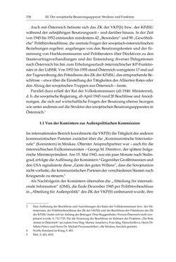 Image of the Page - 158 - in Stalins Soldaten in Österreich - Die Innensicht der sowjetischen Besatzung 1945–1955