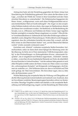 Bild der Seite - 422 - in Stalins Soldaten in Österreich - Die Innensicht der sowjetischen Besatzung 1945–1955