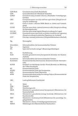 Image of the Page - 789 - in Stalins Soldaten in Österreich - Die Innensicht der sowjetischen Besatzung 1945–1955