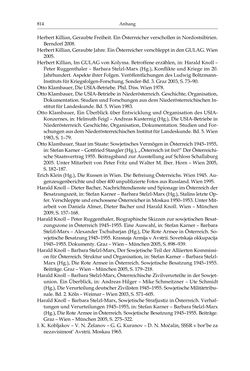 Image of the Page - 814 - in Stalins Soldaten in Österreich - Die Innensicht der sowjetischen Besatzung 1945–1955