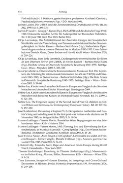 Image of the Page - 816 - in Stalins Soldaten in Österreich - Die Innensicht der sowjetischen Besatzung 1945–1955