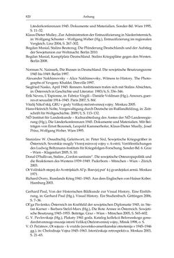 Image of the Page - 820 - in Stalins Soldaten in Österreich - Die Innensicht der sowjetischen Besatzung 1945–1955