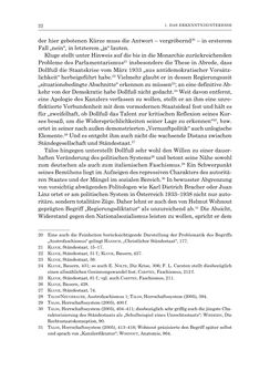 Image of the Page - 22 - in „Berufsstand“ oder „Stand“? - Ein politischer Schlüsselbegriff im Österreich der Zwischenkriegszeit