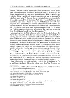 Image of the Page - 171 - in „Berufsstand“ oder „Stand“? - Ein politischer Schlüsselbegriff im Österreich der Zwischenkriegszeit