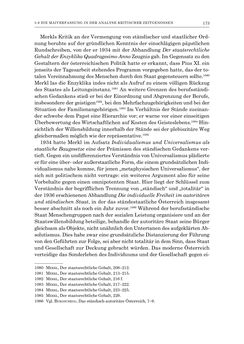 Image of the Page - 173 - in „Berufsstand“ oder „Stand“? - Ein politischer Schlüsselbegriff im Österreich der Zwischenkriegszeit