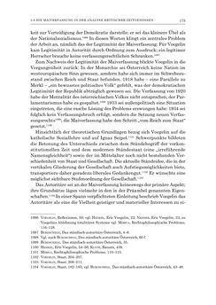 Bild der Seite - 175 - in „Berufsstand“ oder „Stand“? - Ein politischer Schlüsselbegriff im Österreich der Zwischenkriegszeit
