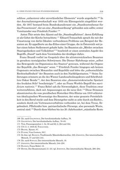 Bild der Seite - 319 - in „Berufsstand“ oder „Stand“? - Ein politischer Schlüsselbegriff im Österreich der Zwischenkriegszeit