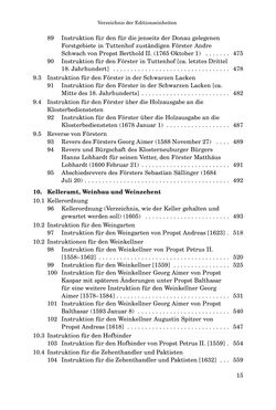 Bild der Seite - 15 - in INSTRUKTIONEN UND ORDNUNGEN DER STIFTSHERRSCHAFT KLOSTERNEUBURG - Quellen zur Verwaltung sowie zur Land- und Forstwirtschaft einer geistlichen Grundherrschaft in der Frühen Neuzeit