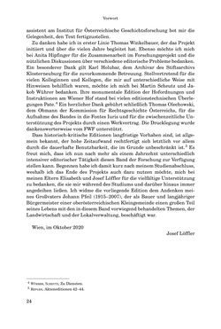 Bild der Seite - 24 - in INSTRUKTIONEN UND ORDNUNGEN DER STIFTSHERRSCHAFT KLOSTERNEUBURG - Quellen zur Verwaltung sowie zur Land- und Forstwirtschaft einer geistlichen Grundherrschaft in der Frühen Neuzeit