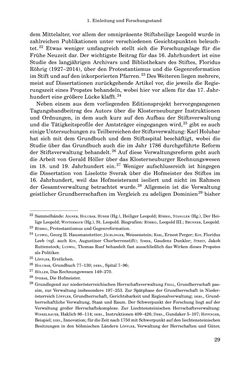 Image of the Page - 29 - in INSTRUKTIONEN UND ORDNUNGEN DER STIFTSHERRSCHAFT KLOSTERNEUBURG - Quellen zur Verwaltung sowie zur Land- und Forstwirtschaft einer geistlichen Grundherrschaft in der Frühen Neuzeit