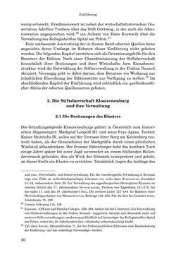 Image of the Page - 30 - in INSTRUKTIONEN UND ORDNUNGEN DER STIFTSHERRSCHAFT KLOSTERNEUBURG - Quellen zur Verwaltung sowie zur Land- und Forstwirtschaft einer geistlichen Grundherrschaft in der Frühen Neuzeit