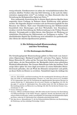 Bild der Seite - 30 - in INSTRUKTIONEN UND ORDNUNGEN DER STIFTSHERRSCHAFT KLOSTERNEUBURG - Quellen zur Verwaltung sowie zur Land- und Forstwirtschaft einer geistlichen Grundherrschaft in der Frühen Neuzeit