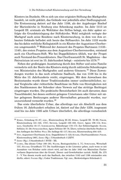 Image of the Page - 31 - in INSTRUKTIONEN UND ORDNUNGEN DER STIFTSHERRSCHAFT KLOSTERNEUBURG - Quellen zur Verwaltung sowie zur Land- und Forstwirtschaft einer geistlichen Grundherrschaft in der Frühen Neuzeit