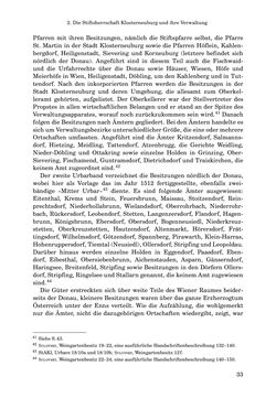 Bild der Seite - 33 - in INSTRUKTIONEN UND ORDNUNGEN DER STIFTSHERRSCHAFT KLOSTERNEUBURG - Quellen zur Verwaltung sowie zur Land- und Forstwirtschaft einer geistlichen Grundherrschaft in der Frühen Neuzeit