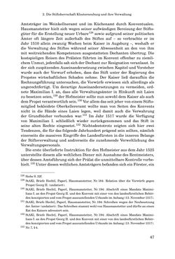 Bild der Seite - 47 - in INSTRUKTIONEN UND ORDNUNGEN DER STIFTSHERRSCHAFT KLOSTERNEUBURG - Quellen zur Verwaltung sowie zur Land- und Forstwirtschaft einer geistlichen Grundherrschaft in der Frühen Neuzeit