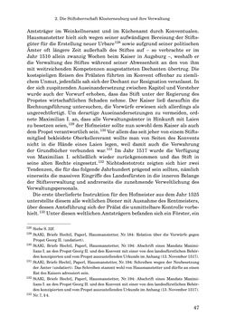 Image of the Page - 47 - in INSTRUKTIONEN UND ORDNUNGEN DER STIFTSHERRSCHAFT KLOSTERNEUBURG - Quellen zur Verwaltung sowie zur Land- und Forstwirtschaft einer geistlichen Grundherrschaft in der Frühen Neuzeit