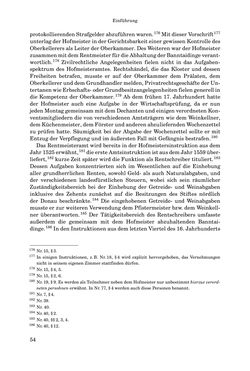 Image of the Page - 54 - in INSTRUKTIONEN UND ORDNUNGEN DER STIFTSHERRSCHAFT KLOSTERNEUBURG - Quellen zur Verwaltung sowie zur Land- und Forstwirtschaft einer geistlichen Grundherrschaft in der Frühen Neuzeit