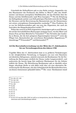 Bild der Seite - 59 - in INSTRUKTIONEN UND ORDNUNGEN DER STIFTSHERRSCHAFT KLOSTERNEUBURG - Quellen zur Verwaltung sowie zur Land- und Forstwirtschaft einer geistlichen Grundherrschaft in der Frühen Neuzeit