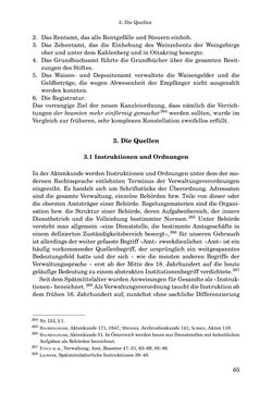 Bild der Seite - 65 - in INSTRUKTIONEN UND ORDNUNGEN DER STIFTSHERRSCHAFT KLOSTERNEUBURG - Quellen zur Verwaltung sowie zur Land- und Forstwirtschaft einer geistlichen Grundherrschaft in der Frühen Neuzeit
