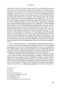 Bild der Seite - 69 - in INSTRUKTIONEN UND ORDNUNGEN DER STIFTSHERRSCHAFT KLOSTERNEUBURG - Quellen zur Verwaltung sowie zur Land- und Forstwirtschaft einer geistlichen Grundherrschaft in der Frühen Neuzeit