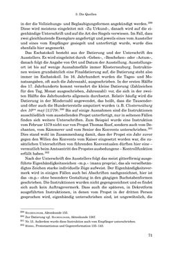 Bild der Seite - 71 - in INSTRUKTIONEN UND ORDNUNGEN DER STIFTSHERRSCHAFT KLOSTERNEUBURG - Quellen zur Verwaltung sowie zur Land- und Forstwirtschaft einer geistlichen Grundherrschaft in der Frühen Neuzeit
