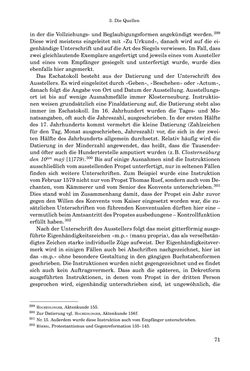 Image of the Page - 71 - in INSTRUKTIONEN UND ORDNUNGEN DER STIFTSHERRSCHAFT KLOSTERNEUBURG - Quellen zur Verwaltung sowie zur Land- und Forstwirtschaft einer geistlichen Grundherrschaft in der Frühen Neuzeit