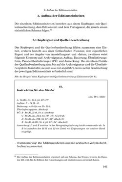 Bild der Seite - 101 - in INSTRUKTIONEN UND ORDNUNGEN DER STIFTSHERRSCHAFT KLOSTERNEUBURG - Quellen zur Verwaltung sowie zur Land- und Forstwirtschaft einer geistlichen Grundherrschaft in der Frühen Neuzeit