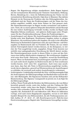 Bild der Seite - 102 - in INSTRUKTIONEN UND ORDNUNGEN DER STIFTSHERRSCHAFT KLOSTERNEUBURG - Quellen zur Verwaltung sowie zur Land- und Forstwirtschaft einer geistlichen Grundherrschaft in der Frühen Neuzeit