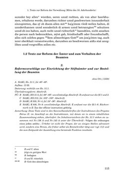 Bild der Seite - 115 - in INSTRUKTIONEN UND ORDNUNGEN DER STIFTSHERRSCHAFT KLOSTERNEUBURG - Quellen zur Verwaltung sowie zur Land- und Forstwirtschaft einer geistlichen Grundherrschaft in der Frühen Neuzeit