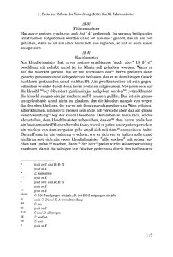 Image of the Page - 117 - in INSTRUKTIONEN UND ORDNUNGEN DER STIFTSHERRSCHAFT KLOSTERNEUBURG - Quellen zur Verwaltung sowie zur Land- und Forstwirtschaft einer geistlichen Grundherrschaft in der Frühen Neuzeit