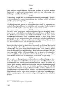 Bild der Seite - 148 - in INSTRUKTIONEN UND ORDNUNGEN DER STIFTSHERRSCHAFT KLOSTERNEUBURG - Quellen zur Verwaltung sowie zur Land- und Forstwirtschaft einer geistlichen Grundherrschaft in der Frühen Neuzeit