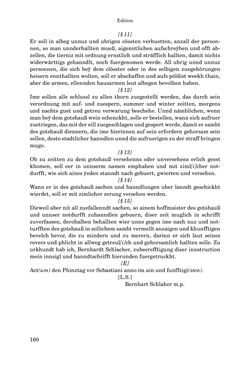 Image of the Page - 160 - in INSTRUKTIONEN UND ORDNUNGEN DER STIFTSHERRSCHAFT KLOSTERNEUBURG - Quellen zur Verwaltung sowie zur Land- und Forstwirtschaft einer geistlichen Grundherrschaft in der Frühen Neuzeit