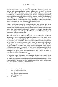 Bild der Seite - 181 - in INSTRUKTIONEN UND ORDNUNGEN DER STIFTSHERRSCHAFT KLOSTERNEUBURG - Quellen zur Verwaltung sowie zur Land- und Forstwirtschaft einer geistlichen Grundherrschaft in der Frühen Neuzeit