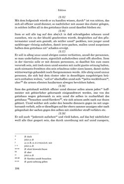 Bild der Seite - 184 - in INSTRUKTIONEN UND ORDNUNGEN DER STIFTSHERRSCHAFT KLOSTERNEUBURG - Quellen zur Verwaltung sowie zur Land- und Forstwirtschaft einer geistlichen Grundherrschaft in der Frühen Neuzeit