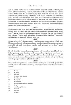 Bild der Seite - 185 - in INSTRUKTIONEN UND ORDNUNGEN DER STIFTSHERRSCHAFT KLOSTERNEUBURG - Quellen zur Verwaltung sowie zur Land- und Forstwirtschaft einer geistlichen Grundherrschaft in der Frühen Neuzeit