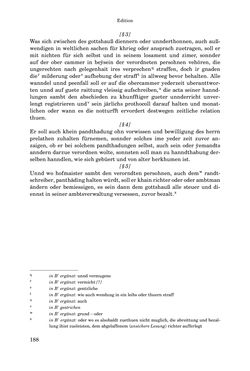 Bild der Seite - 188 - in INSTRUKTIONEN UND ORDNUNGEN DER STIFTSHERRSCHAFT KLOSTERNEUBURG - Quellen zur Verwaltung sowie zur Land- und Forstwirtschaft einer geistlichen Grundherrschaft in der Frühen Neuzeit