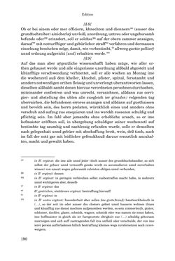 Bild der Seite - 190 - in INSTRUKTIONEN UND ORDNUNGEN DER STIFTSHERRSCHAFT KLOSTERNEUBURG - Quellen zur Verwaltung sowie zur Land- und Forstwirtschaft einer geistlichen Grundherrschaft in der Frühen Neuzeit